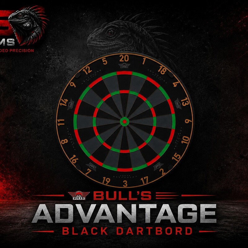 Bull's Advantage Black Dartbord
